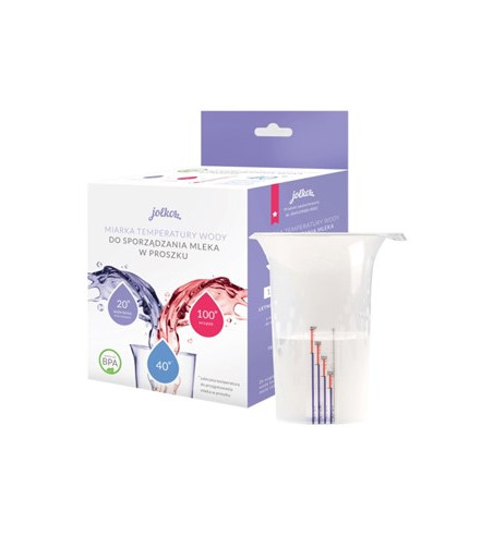 MIARKA TEMPERATURY WODY DO SPORZĄDZANIA MLEKA W PROSZKU - JOLKO