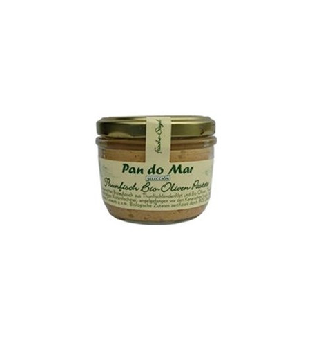 PATE Z TUŃCZYKA I BIO OLIWEK (SŁOIK) 125 g - PAN DO MAR
