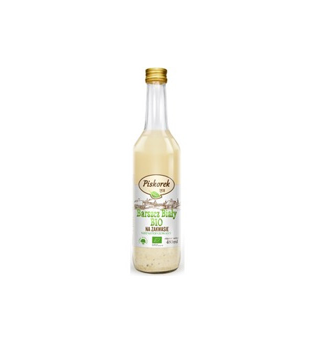 BARSZCZ BIAŁY NA ZAKWASIE BIO 480 ml - PISKOREK
