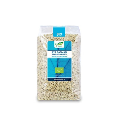 RYŻ BASMATI PEŁNOZIARNISTY BIO 1 kg - BIO PLANET