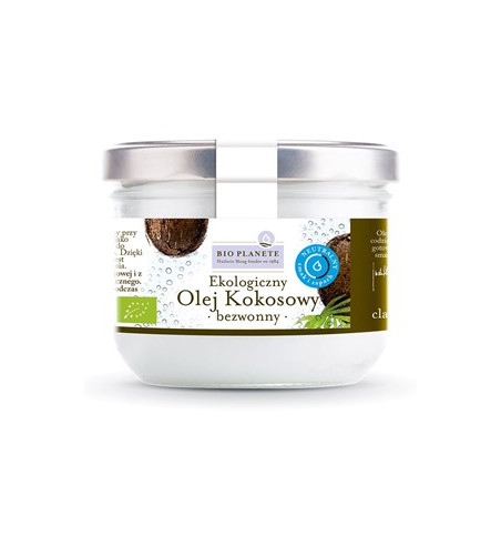 OLEJ KOKOSOWY BEZWONNY BIO 400 ml - BIO PLANETE