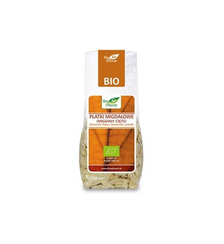 PŁATKI MIGDAŁOWE (MIGDAŁY CIĘTE) BIO 100 g - BIO PLANET