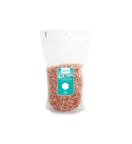 SÓL HIMALAJSKA RÓŻOWA GRUBO  MIELONA 1 kg - SKARBY OCEANU