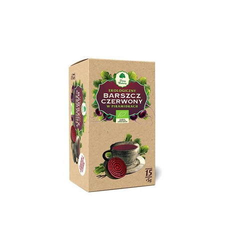 BARSZCZ CZERWONY PIRAMIDKI BIO (15 x 5 g) - DARY NATURY