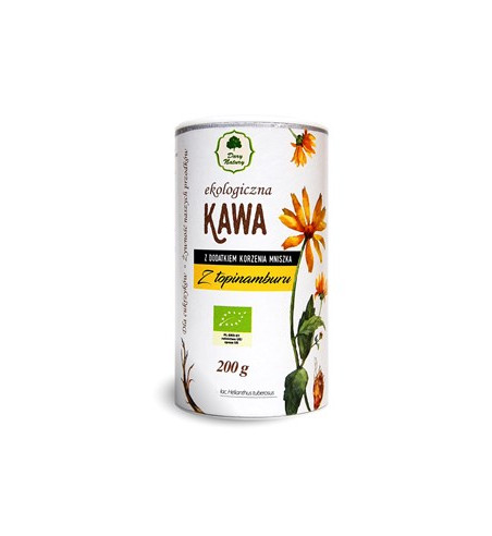 KAWA Z TOPINAMBURU Z DODATKIEM KORZENIA MNISZKA BIO 200 g - DARY NATURY
