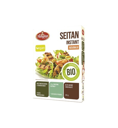 SEITAN W PROSZKU BIO 120 g - AMYLON gluten pszenny