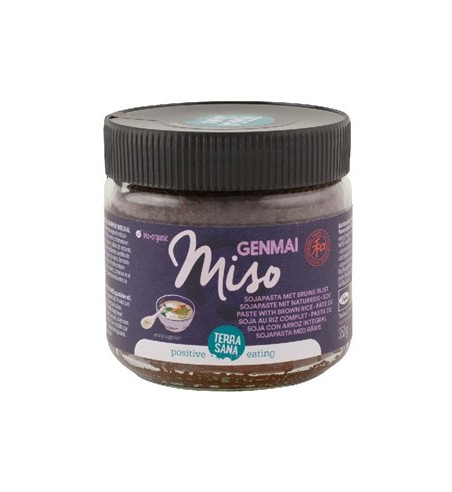 MISO GENMAI (PASTA SOJOWA Z RYŻEM BRĄZOWYM) BIO 350 g - TERRASANA