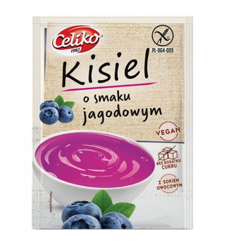 CELIKO kisiel jagodowy