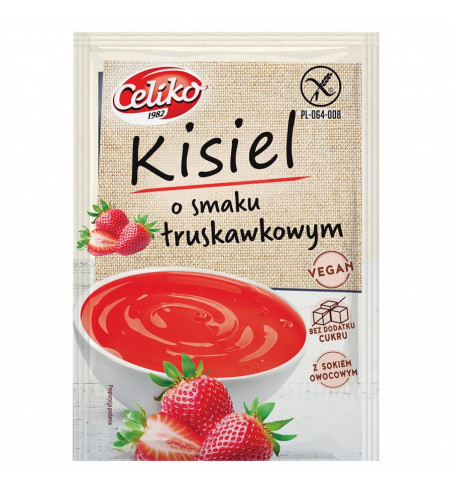 CELIKO kisiel truskawkowy