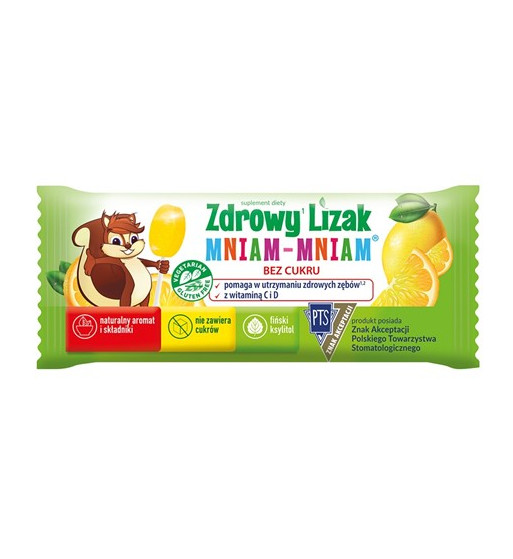ZDROWY LIZAK MNIAM-MNIAM CYTRYNOWY ZDROWY LIZAK MNIAM-MNIAM CYTRYNOWY