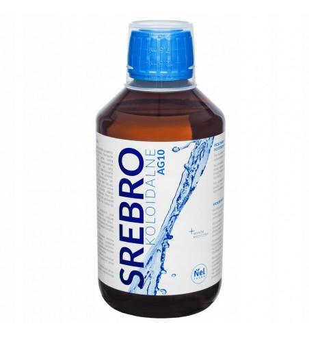 SREBRO KOLOIDALNE AG10 500 ML pet