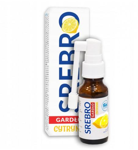 SREBRO GARDŁO CYTRYNA 20 ml