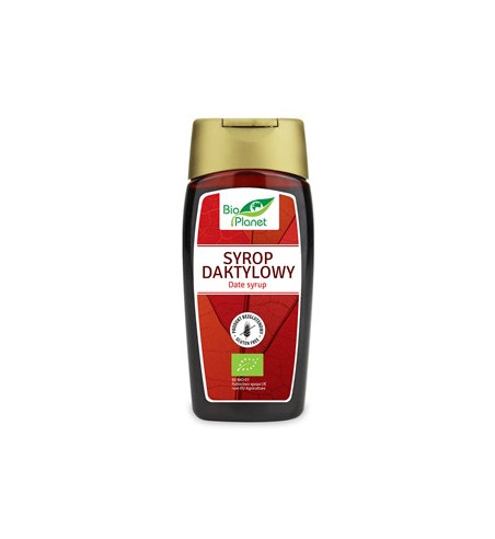 SYROP DAKTYLOWY BEZGLUTENOWY BIO 250 ml (340 g) - BIO PLANET