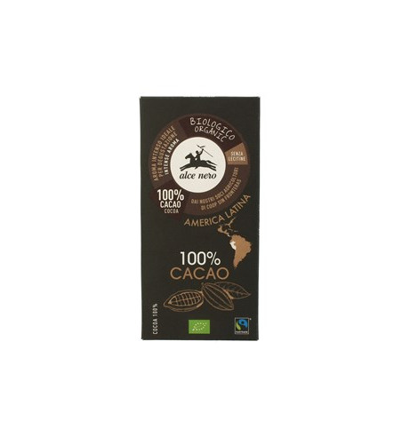 TABLICZKA GORZKA 100 % KAKAO BIO 50 g - ALCE NERO