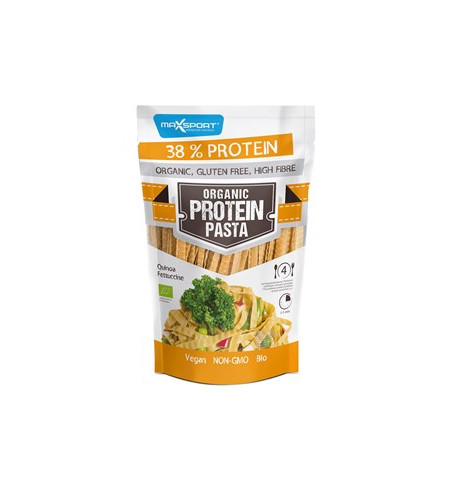 MAKARON (Z ZIELONEJ SOI I QUINOA) FETTUCCINE BEZGLUTENOWY BIO 200 g - MAXSPORT