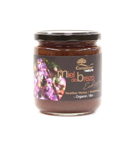 MIÓD NEKTAROWY WRZOSOWY BIO 480 g - CAMPOMAR NATURE