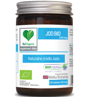 JOD BIO (150 micro gram) 100 TABLETEK - BE ORGANIC