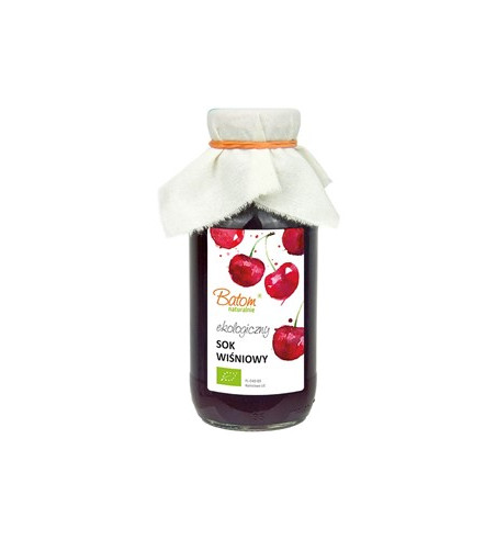 SOK WIŚNIOWY BIO 330 ml - BATOM