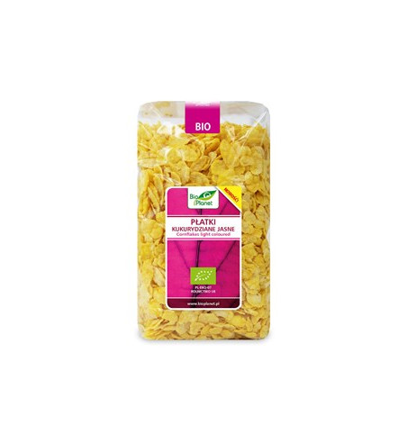 PŁATKI KUKURYDZIANE JASNE BIO 250 g - BIO PLANET