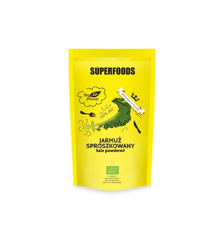 JARMUŻ SPROSZKOWANY BIO 125 g - BIO PLANET