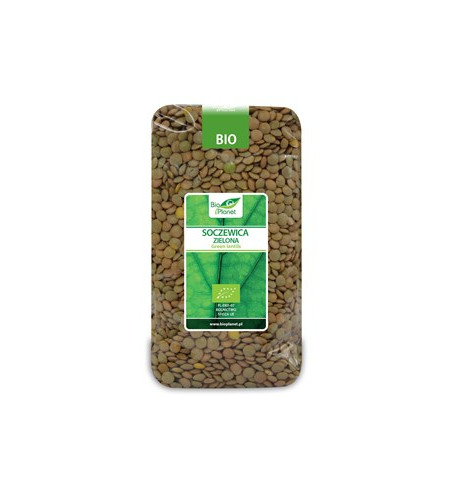 SOCZEWICA ZIELONA BIO 500 g - BIO PLANET