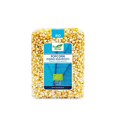 POPCORN (ZIARNO KUKURYDZY) BIO 1 kg - BIO PLANET