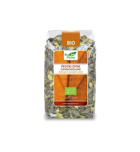 PESTKI DYNI CIEMNOZIELONE BIO 350 g - BIO PLANET