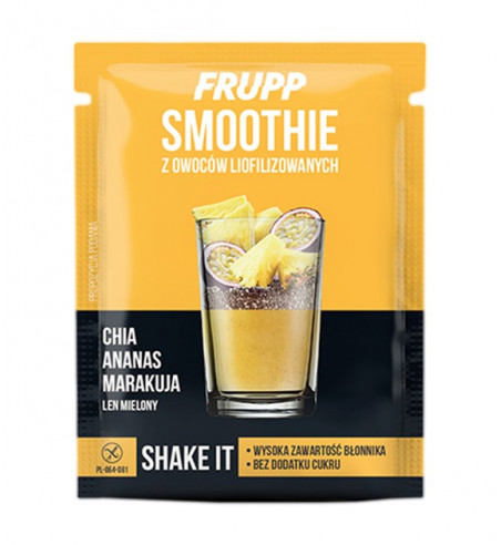 Smoothie Frupp chia, ananas, marakuja, 20g