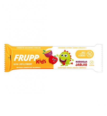 Baton Frupp KIDS jabłko-marakuja, 10g