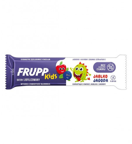 Baton Frupp KIDS jabłko-jagoda, 10g