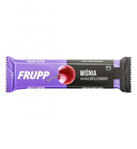 Baton Frupp wiśnia Celiko