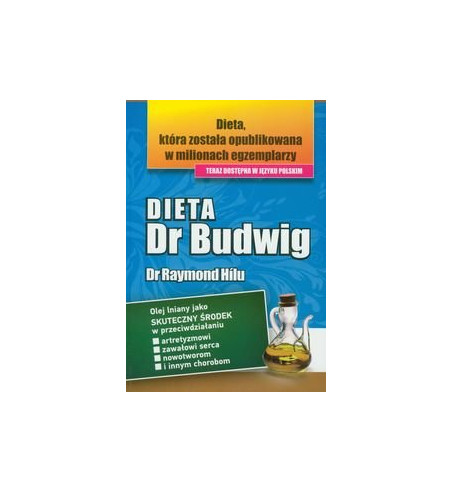 Książka "Dieta Dr Budwig" Dr. Raymond Hilu