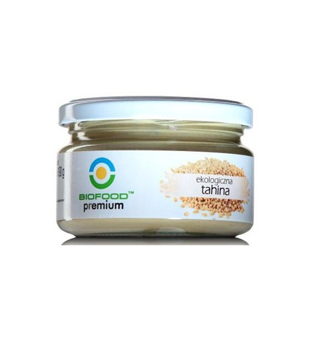 TAHINA (PASTA SEZAMOWA) BIO 180 g - BIO FOOD