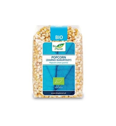 POPCORN (ZIARNO KUKURYDZY) BIO 400 g - BIO PLANET
