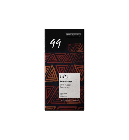 CZEKOLADA GORZKA 99% KAKAO BIO 80 g - VIVANI
