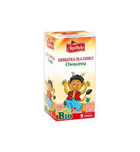HERBATA DLA DZIECI-OWOCOWA BIO 20x2g-APOTHEKE