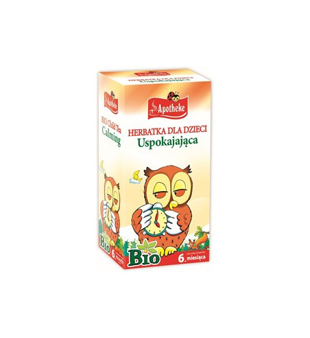 HERBATA DLA DZIECI-USPOKAJAJĄCA BIO 20x1,5g-APOTHEKE