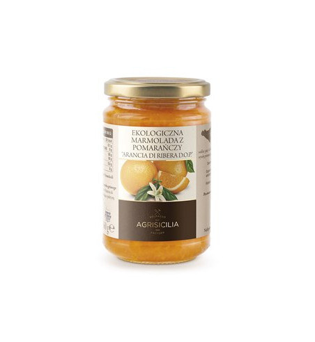 MARMOLADA Z POMARAŃCZY BIO 360 g - AGRISICILIA