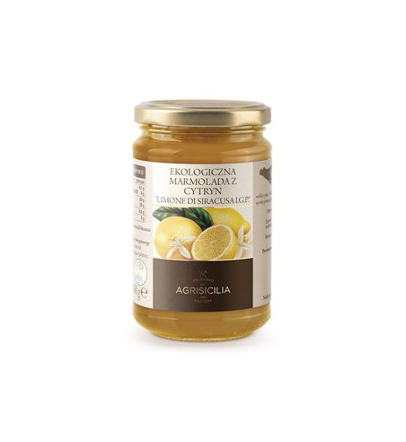 MARMOLADA Z CYTRYN BIO 360 g - AGRISICILIA