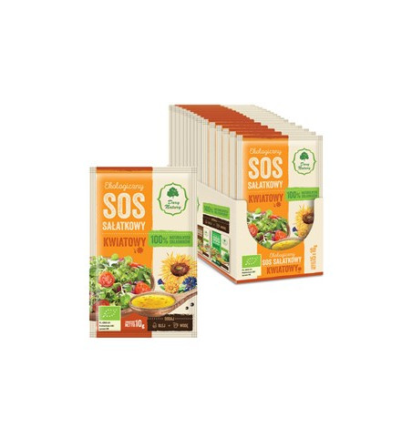SOS SAŁATKOWY KWIATOWY BIO 10 g - DARY NATURY