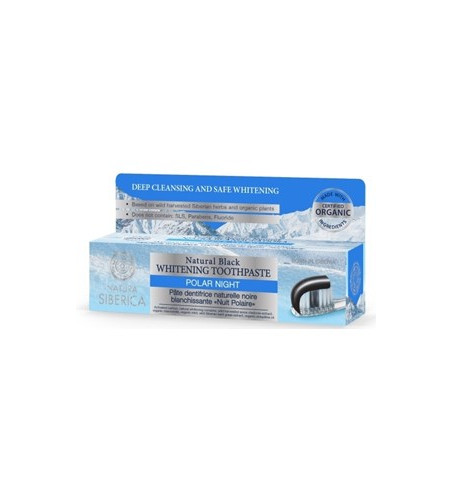 PASTA DO ZĘBÓW CZARNA WYBIELAJĄCA EKO 100 g - NATURA SIBERICA